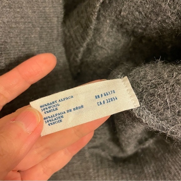 Leifsdottir grey wool and alpaca blend vest - Picture 5 of 5